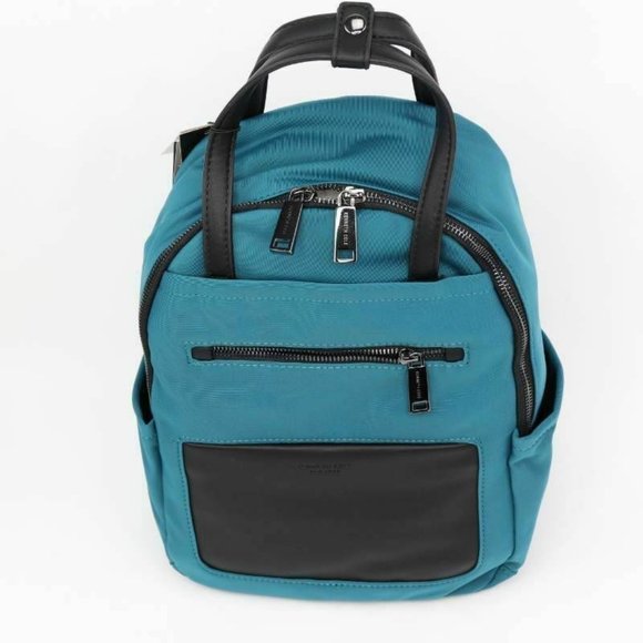 Kenneth Cole Womens Delancey Backpack Teal Water - Picture 1 of 8